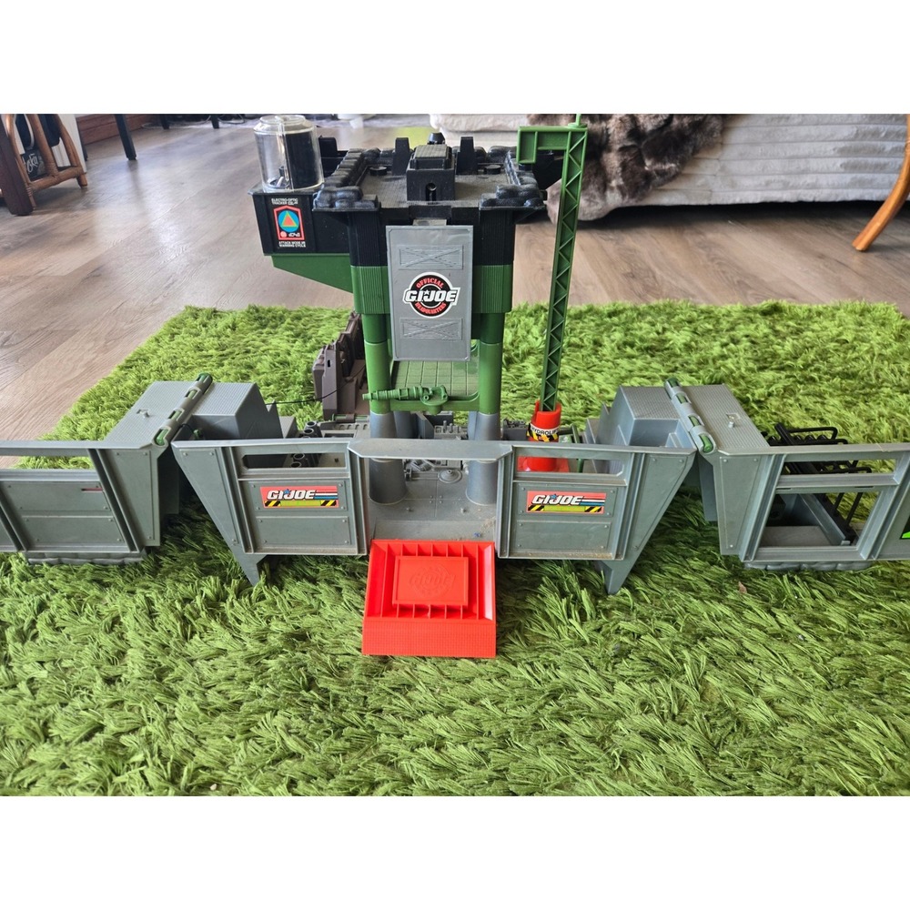 GI Joe 1992 Headquarters Command Center Playset Incomplete - Lights & Sound WORK